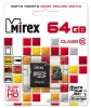 Карта памяти microSD  64GB Mirex XC (Class10) UHS-I (+ SD адаптер)