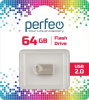 Накопитель Perfeo USB 64Gb M10 Metal Series