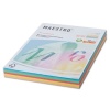 Бумага цветная Maestro Color (А4, 80г,  50л, MIX Intensive)