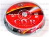 Диск CD-R 700Mb 80мин VS Inkjet Print 52x/10шт