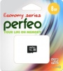 Карта памяти microSD   8GB Perfeo HC (Class10) economy series без адаптера