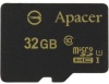 Карта памяти microSD  32GB Apacer (Class10) UHS-I без адаптера